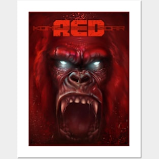 Red King Scar Kong Posters and Art